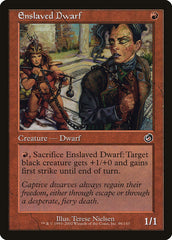 Anão Escravizado / Enslaved Dwarf - Magic: The Gathering - MoxLand