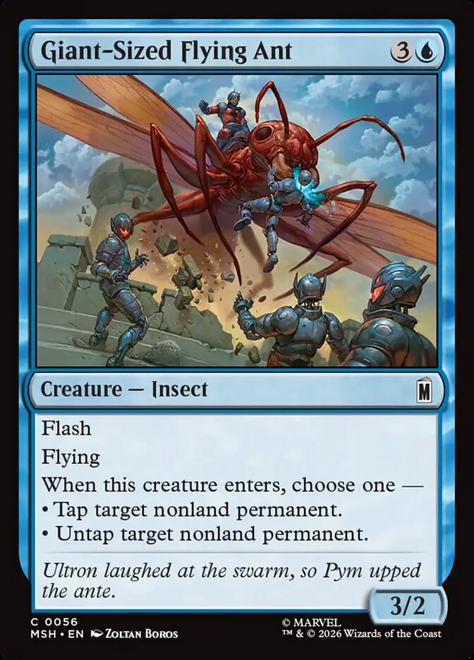 Giant-Sized Flying Ant - Magic: The Gathering - MoxLand