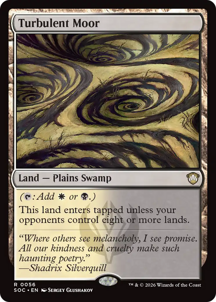 Turbulent Moor - Magic: The Gathering - MoxLand