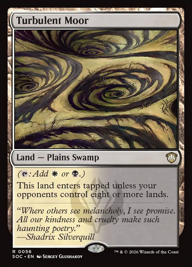 Turbulent Moor - Magic: The Gathering - MoxLand