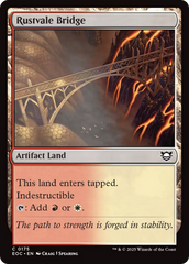 Ponte de Ferrugivale / Rustvale Bridge - Magic: The Gathering - MoxLand