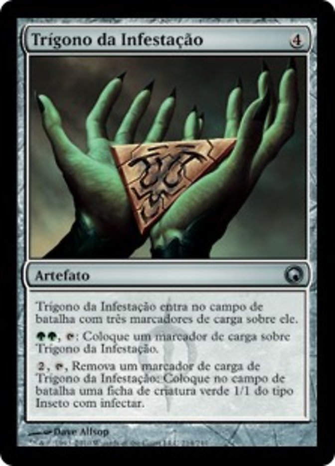 Trígono da Infestação / Trigon of Infestation - Magic: The Gathering - MoxLand