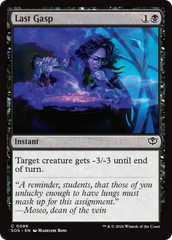 Último Suspiro / Last Gasp - Magic: The Gathering - MoxLand