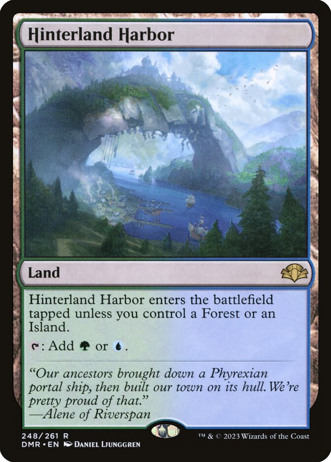 Porto do Interior / Hinterland Harbor - Magic: The Gathering - MoxLand