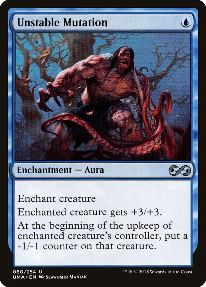 Mutação Instável / Unstable Mutation - Magic: The Gathering - MoxLand