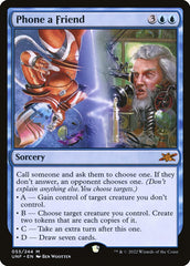 Phone a Friend - Magic: The Gathering - MoxLand
