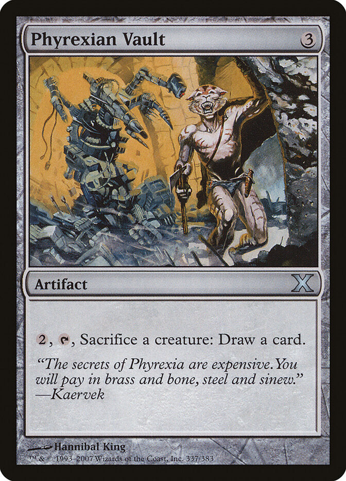 Cofre Phyrexiano / Phyrexian Vault - Magic: The Gathering - MoxLand