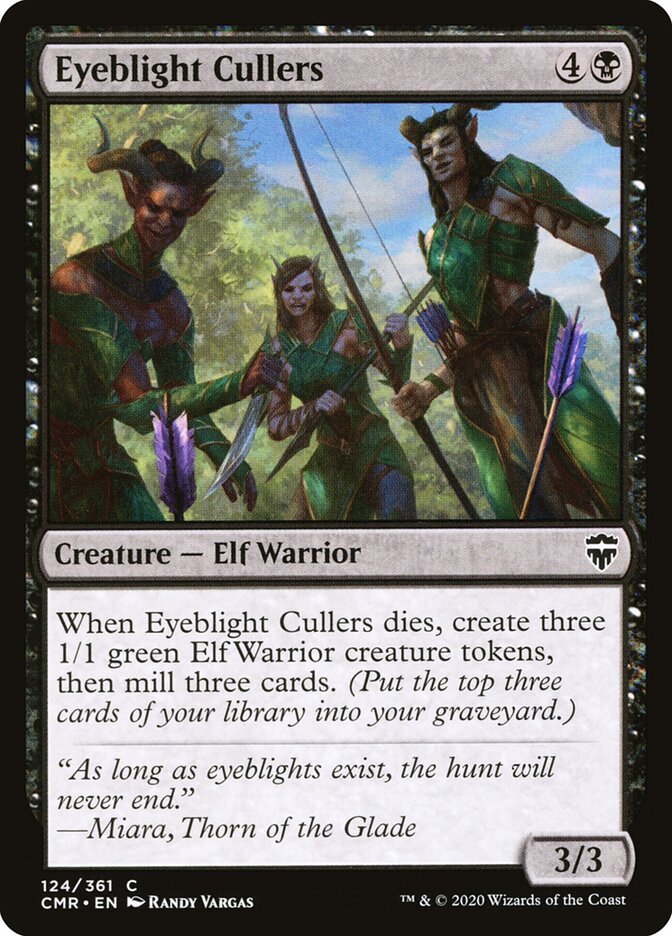 Abatedores de Seca-olho / Eyeblight Cullers - Magic: The Gathering - MoxLand
