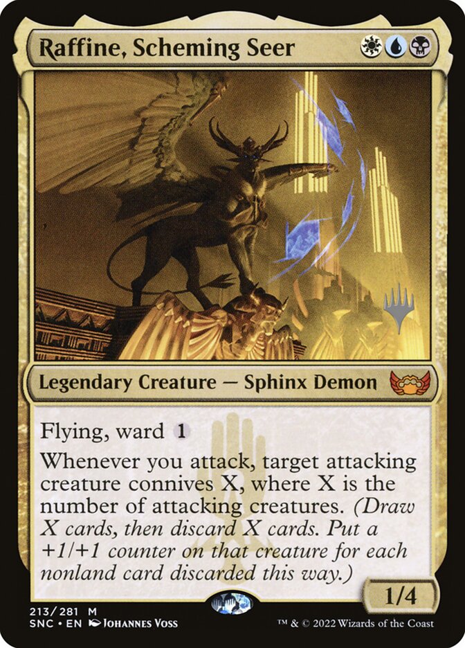 Raffine, Vidente Ardilosa / Raffine, Scheming Seer - Magic: The Gathering - MoxLand