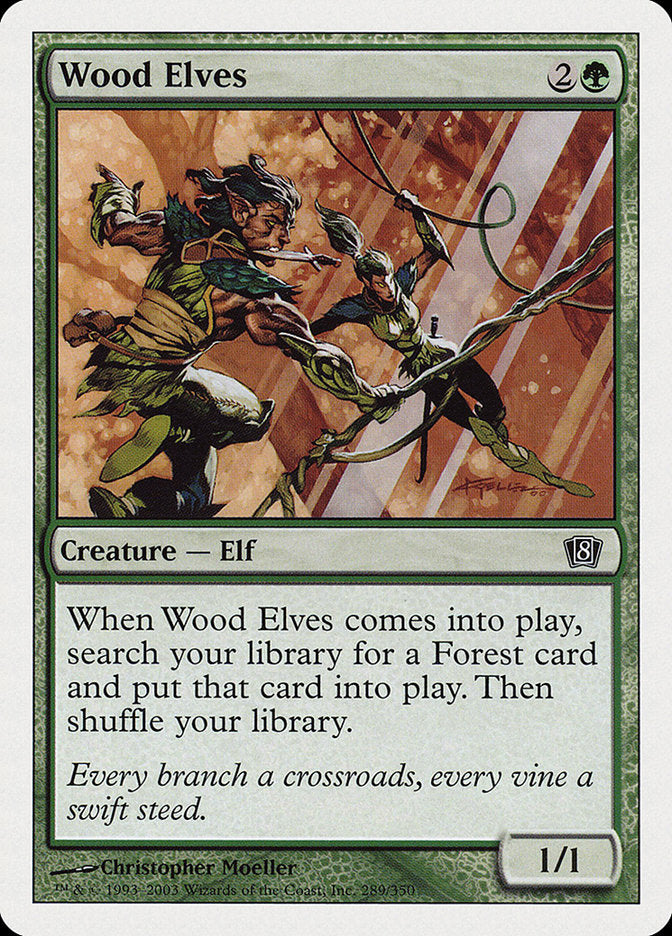 Elfos da Floresta / Wood Elves - Magic: The Gathering - MoxLand