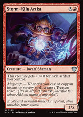 Artista da Fornalha Tempestuosa / Storm-Kiln Artist - Magic: The Gathering - MoxLand