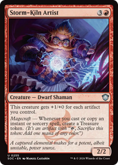 Artista da Fornalha Tempestuosa / Storm-Kiln Artist - Magic: The Gathering - MoxLand