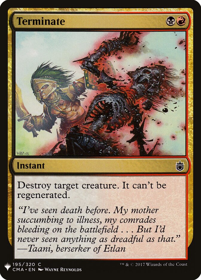 Findar / Terminate - Magic: The Gathering - MoxLand