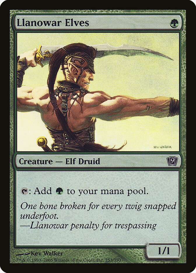 Elfos de Llanowar / Llanowar Elves - Magic: The Gathering - MoxLand