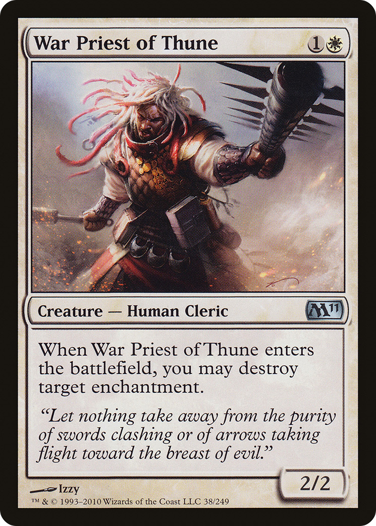 Sacerdote de Guerra de Thune / War Priest of Thune - Magic: The Gathering - MoxLand