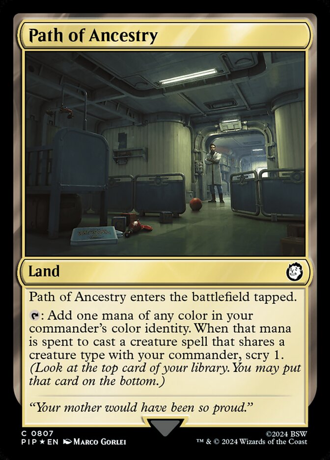 Caminho da Ascendência / Path of Ancestry - Magic: The Gathering - MoxLand