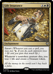 Seguro de Vida / Life Insurance - Magic: The Gathering - MoxLand