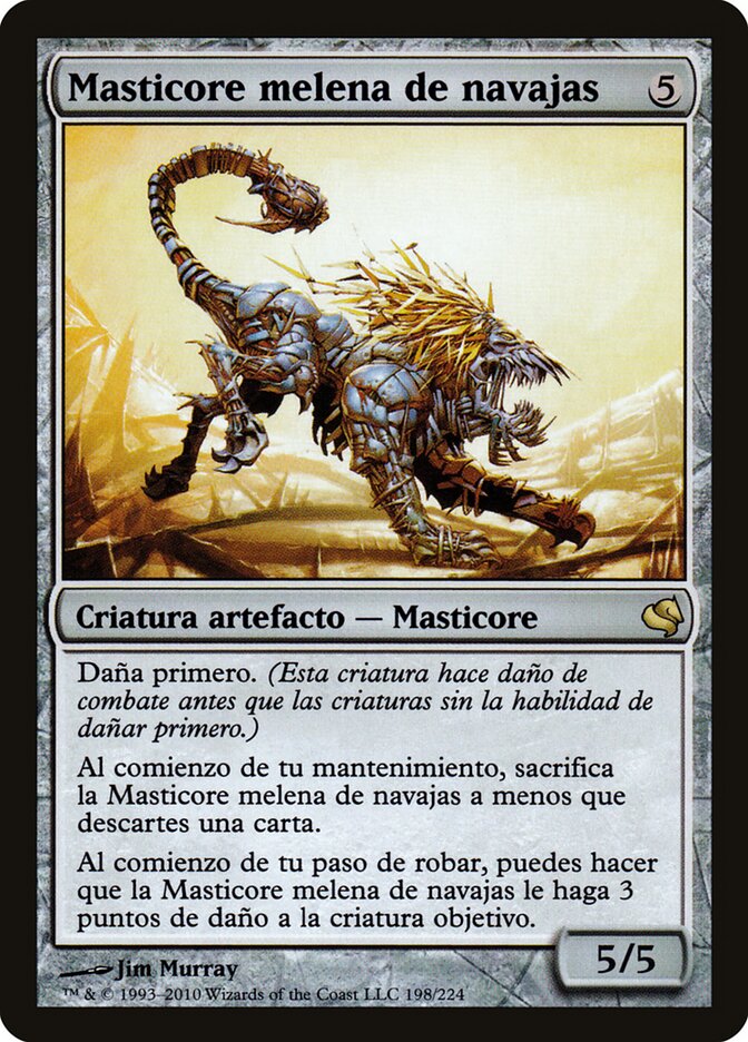 Mastícora de Juba Cortante / Razormane Masticore - Magic: The Gathering - MoxLand