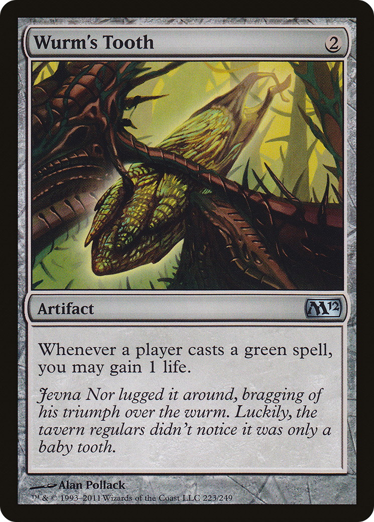 Dente de Vorme / Wurm's Tooth - Magic: The Gathering - MoxLand