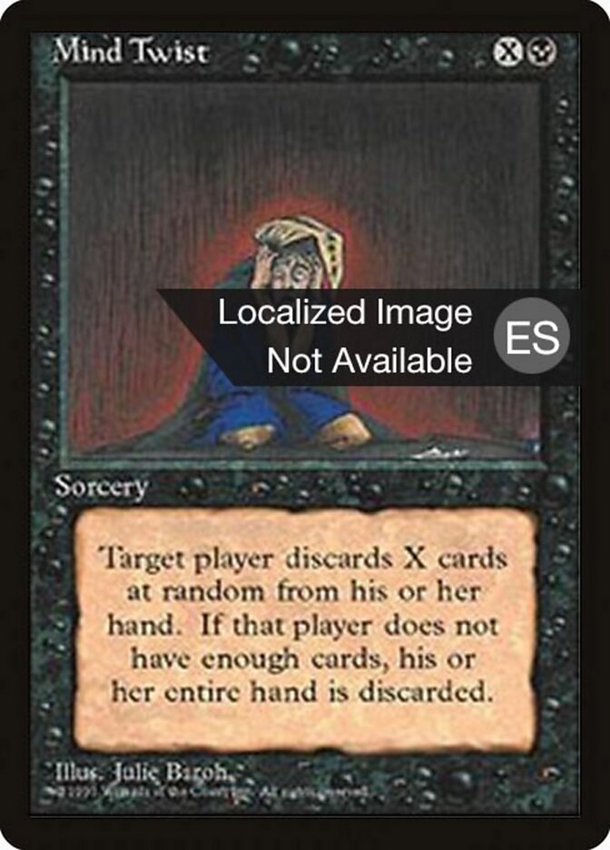 Distorcer a Mente / Mind Twist - Magic: The Gathering - MoxLand