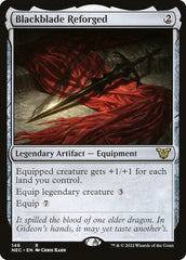 Lâmina Negra Reforjada / Blackblade Reforged - Magic: The Gathering - MoxLand