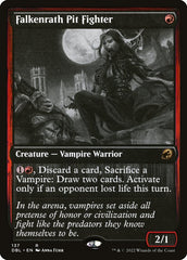 Lutadora da Liça Falkenrath / Falkenrath Pit Fighter - Magic: The Gathering - MoxLand