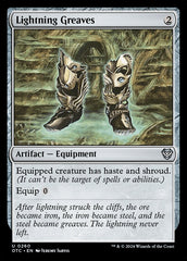 Grevas Faiscantes / Lightning Greaves - Magic: The Gathering - MoxLand