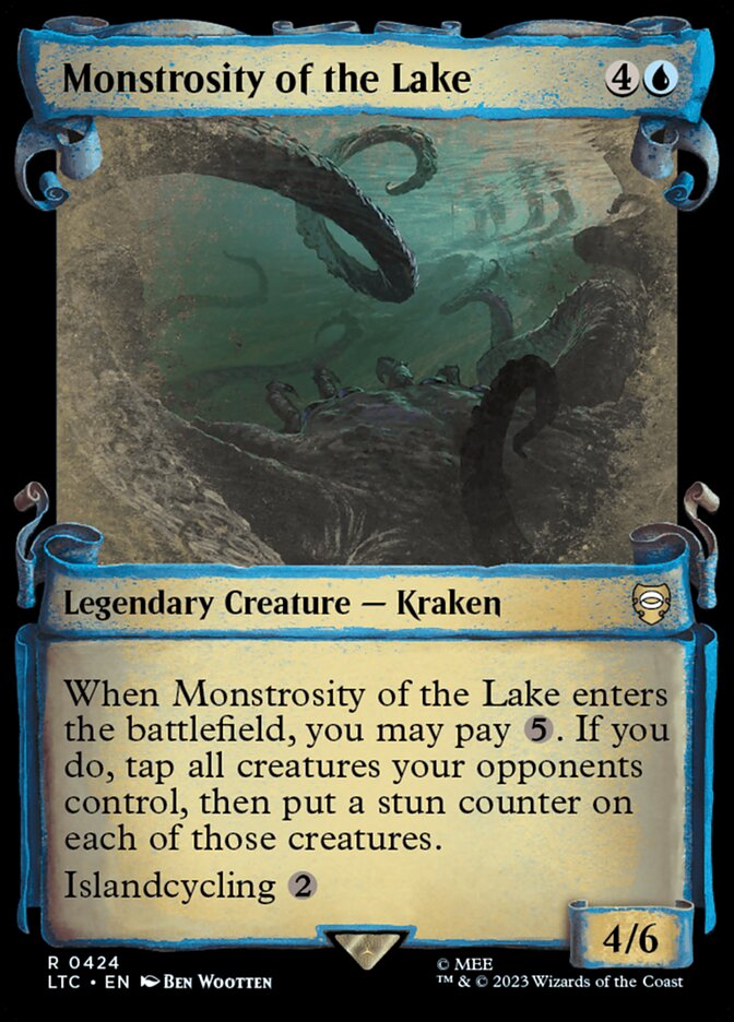 Monstruosidade do Lago / Monstrosity of the Lake - Magic: The Gathering - MoxLand