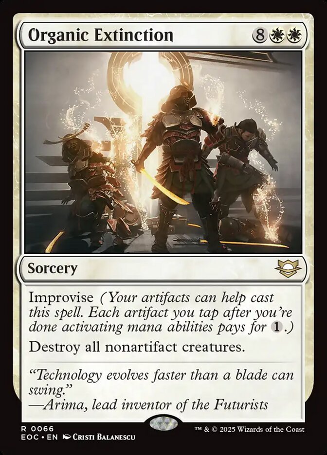 Extinção Orgânica / Organic Extinction - Magic: The Gathering - MoxLand