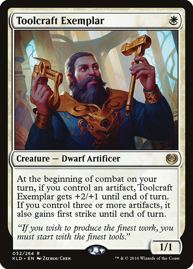 Ferramenteiro Exemplar / Toolcraft Exemplar - Magic: The Gathering - MoxLand