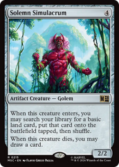 Simulacro Solene / Solemn Simulacrum - Magic: The Gathering - MoxLand