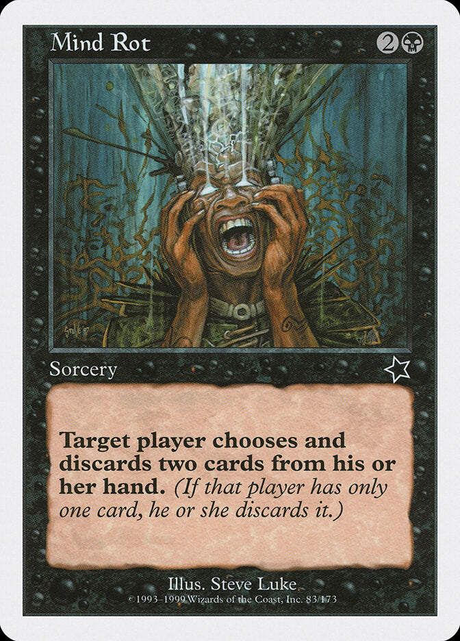 Estiolar a Mente / Mind Rot - Magic: The Gathering - MoxLand