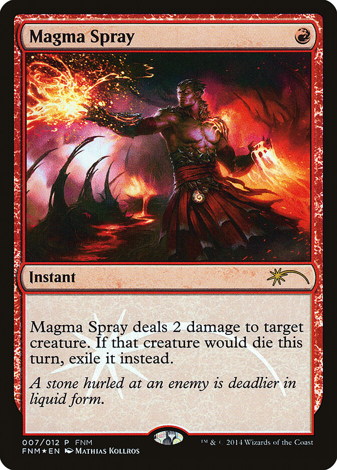Esguicho de Magma / Magma Spray - Magic: The Gathering - MoxLand