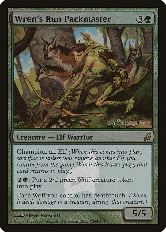 Caçador da Toca da Corruíra / Wren's Run Packmaster - Magic: The Gathering - MoxLand