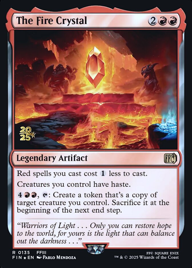 The Fire Crystal - Magic: The Gathering - MoxLand