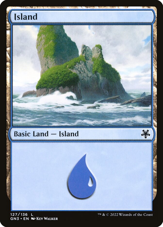 Ilha / Island - Magic: The Gathering - MoxLand