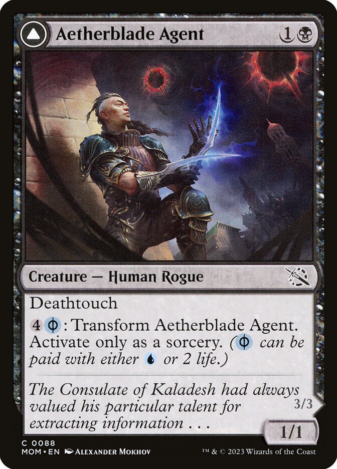 Agente Laminetéreo / Aetherblade Agent - Magic: The Gathering - MoxLand
