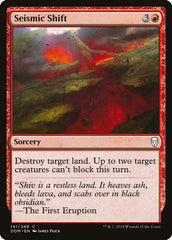 Deslocamento Sísmico / Seismic Shift - Magic: The Gathering - MoxLand