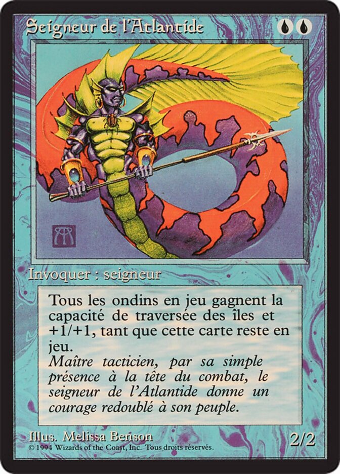 Senhor da Atlântida / Lord of Atlantis - Magic: The Gathering - MoxLand
