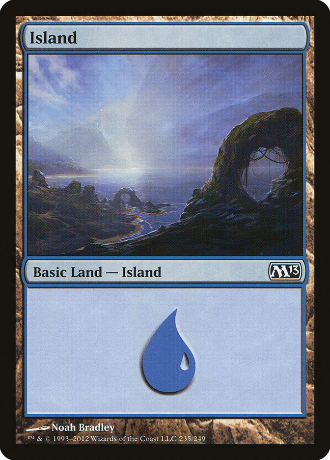 Ilha / Island - Magic: The Gathering - MoxLand