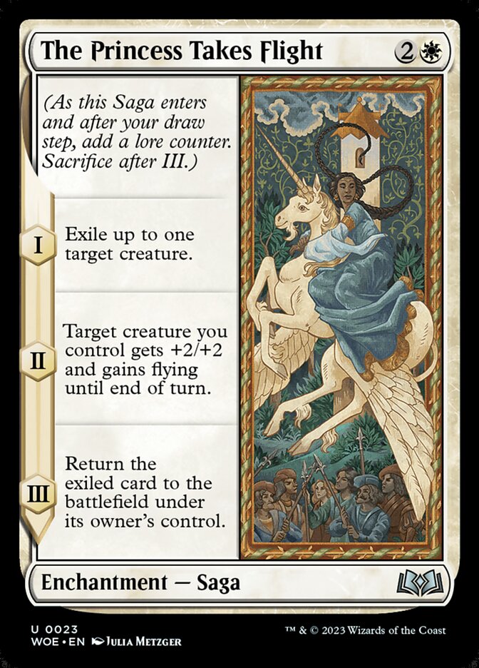 A Princesa Alça Voo / The Princess Takes Flight - Magic: The Gathering - MoxLand