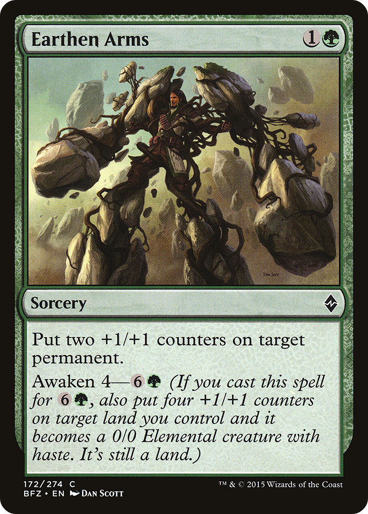 Armas Terrenas / Earthen Arms - Magic: The Gathering - MoxLand