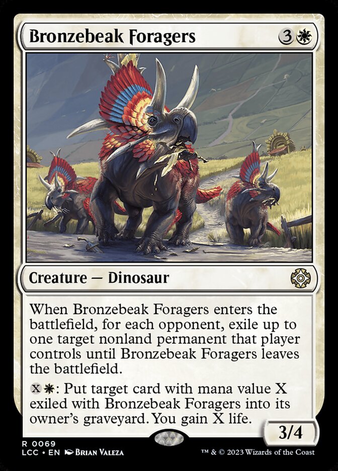 Coletores Bico de Bronze / Bronzebeak Foragers - Magic: The Gathering - MoxLand