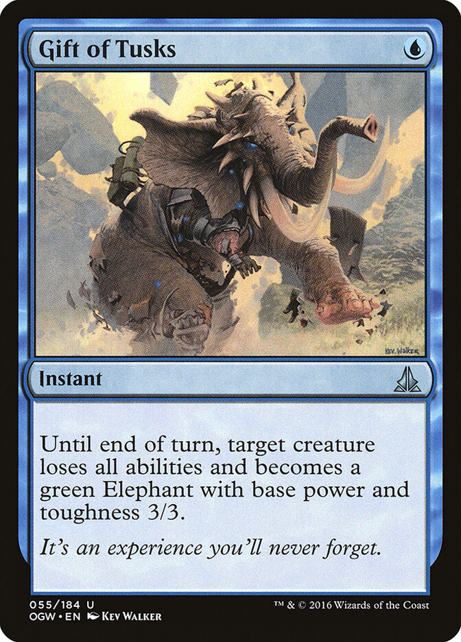 Dádiva das Presas / Gift of Tusks - Magic: The Gathering - MoxLand