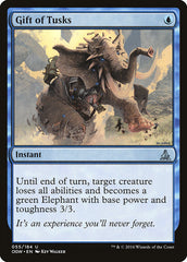 Dádiva das Presas / Gift of Tusks - Magic: The Gathering - MoxLand