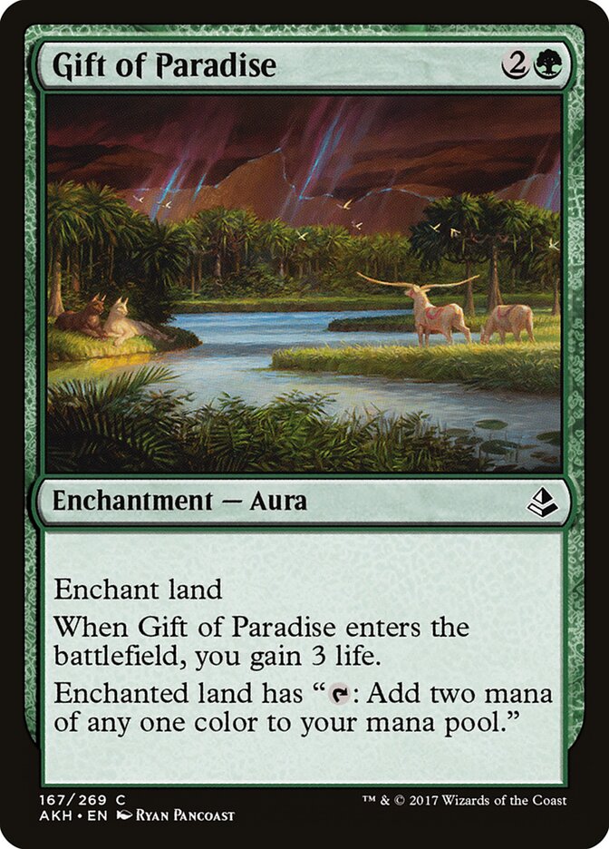 Dádiva do Paraíso / Gift of Paradise - Magic: The Gathering - MoxLand