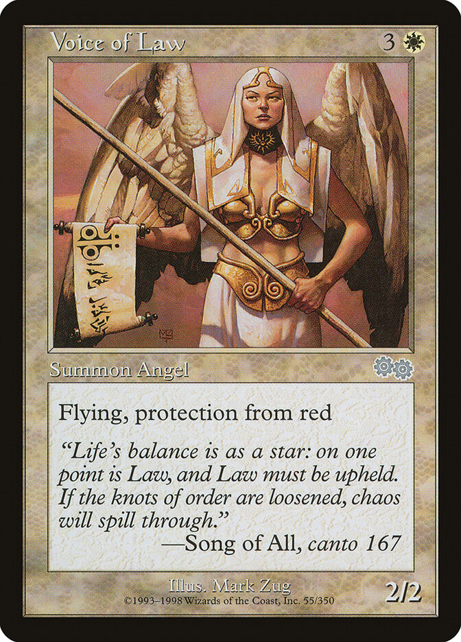 Voz da Lei / Voice of Law - Magic: The Gathering - MoxLand