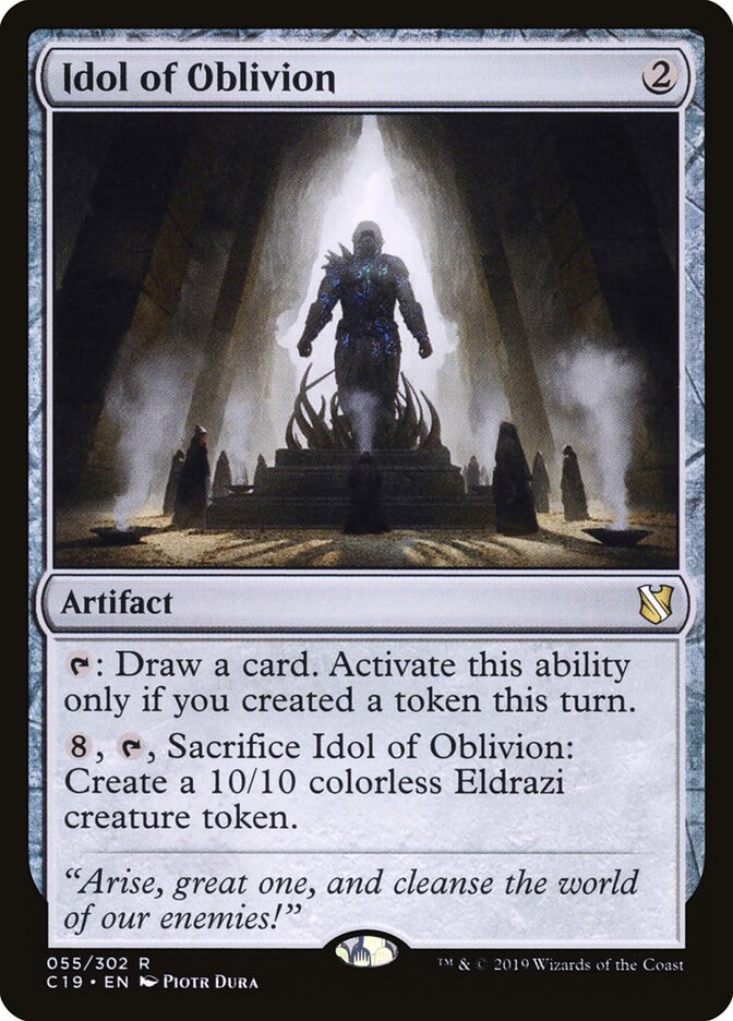 Ídolo do Oblívio / Idol of Oblivion - Magic: The Gathering - MoxLand