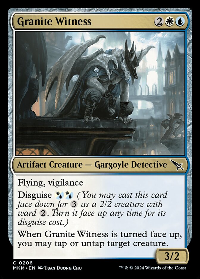 Testemunha Granítica / Granite Witness - Magic: The Gathering - MoxLand