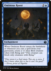 Poleiro Agourento / Ominous Roost - Magic: The Gathering - MoxLand
